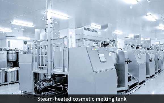 Steam-heated cosmetic melting tank_1