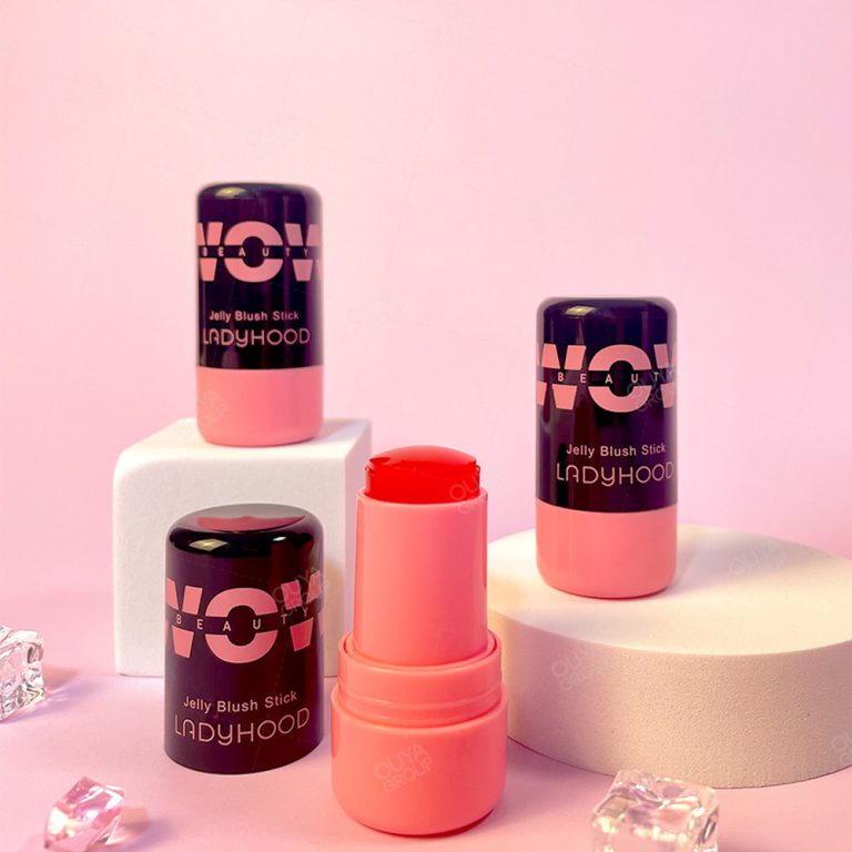 Custom Jelly Blush Stick Lip + Cheek Stain Manufactures FBS001-A04-4_4