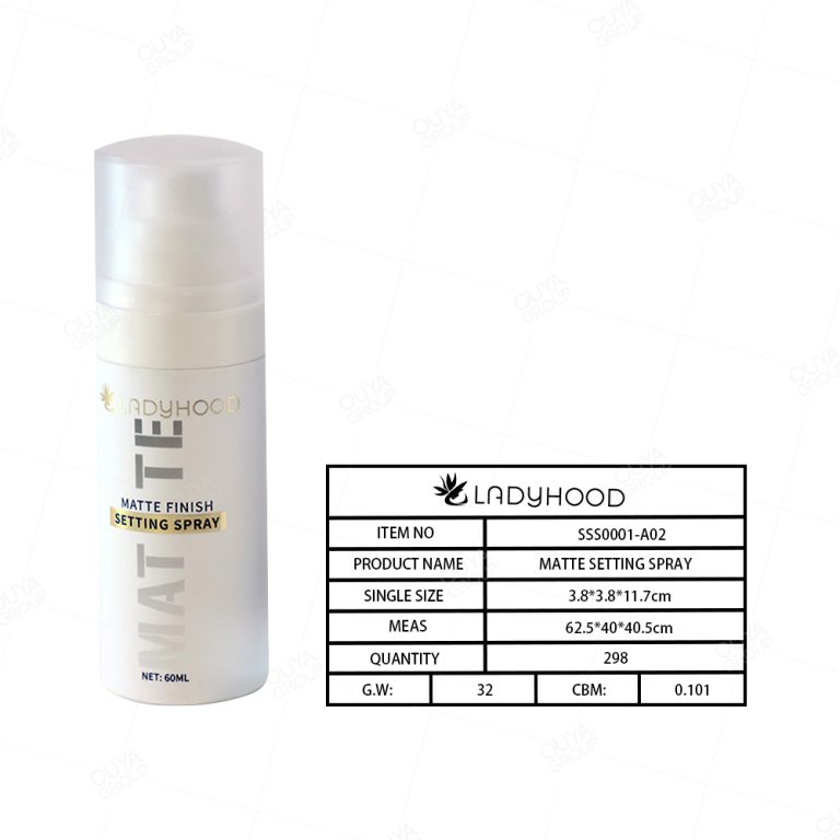 Mattifying Waterproof Setting Spray Suppliers SSS0001-A02-3