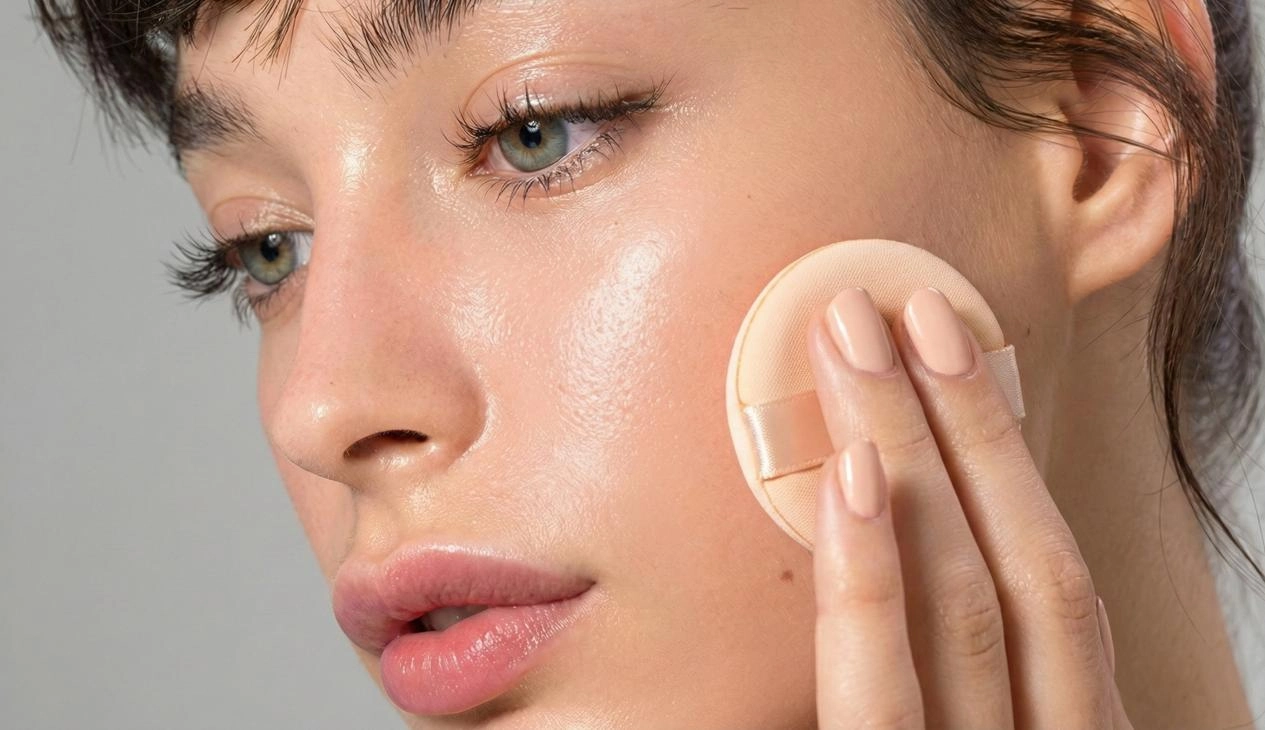 The pat and press method of using air cushion cream