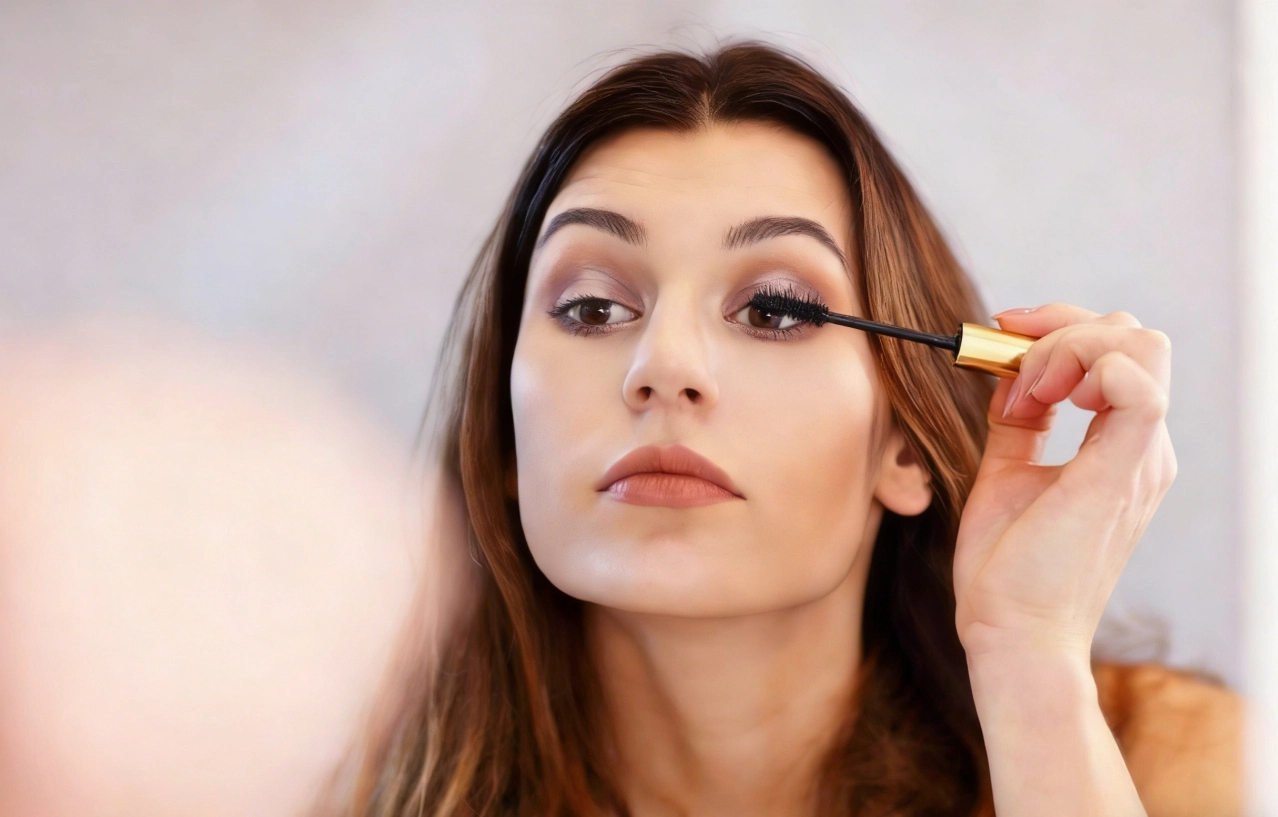 Use mascara to create perfect eyelashes