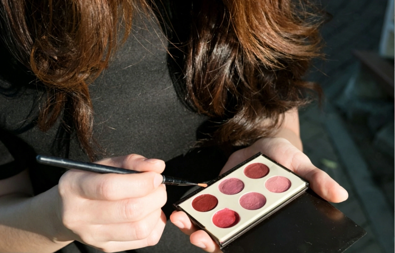The Solid Lip Gloss Palette used by professional MUAs