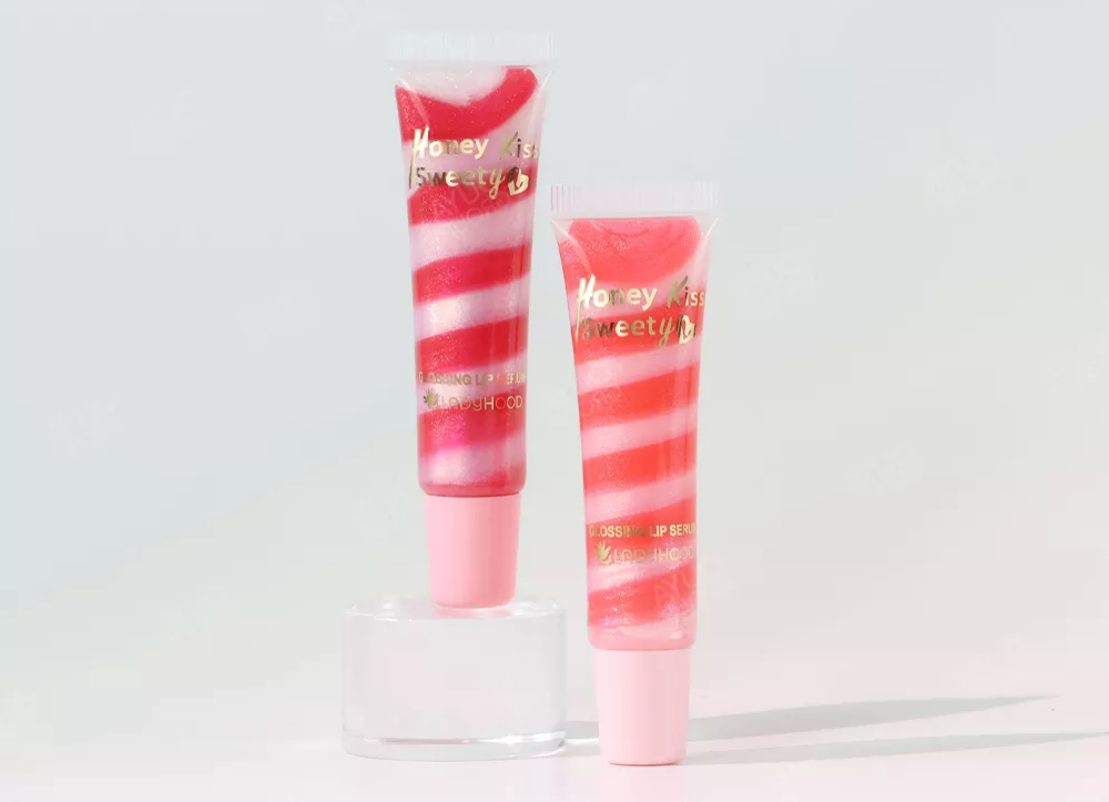 Two Color Swirled Lip Serum