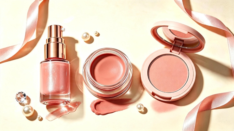How Private Label Cosmetics ODM Chooses Blush Formats